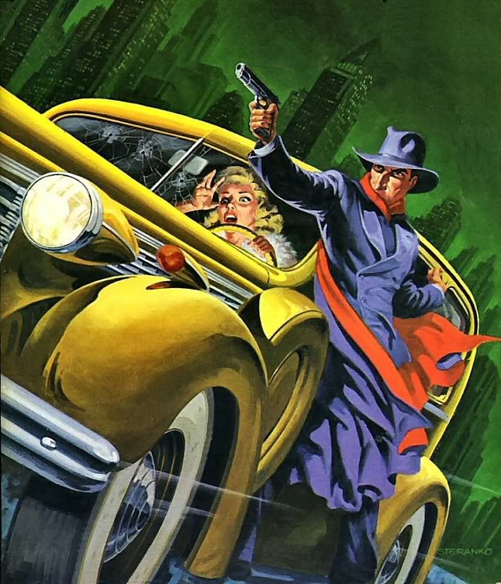 darklongbox's tweet image. The Shadow by Jim Steranko #Comics #PulpArt #ComicArt