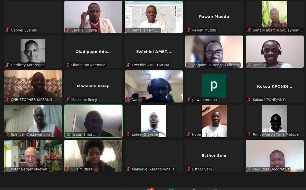 osmafrica's tweet photo. Thank you everyone who joined our Mapathon today to #MapMozambique it was a blast. Obrigado!!! https://t.co/NqXXSHFcP3