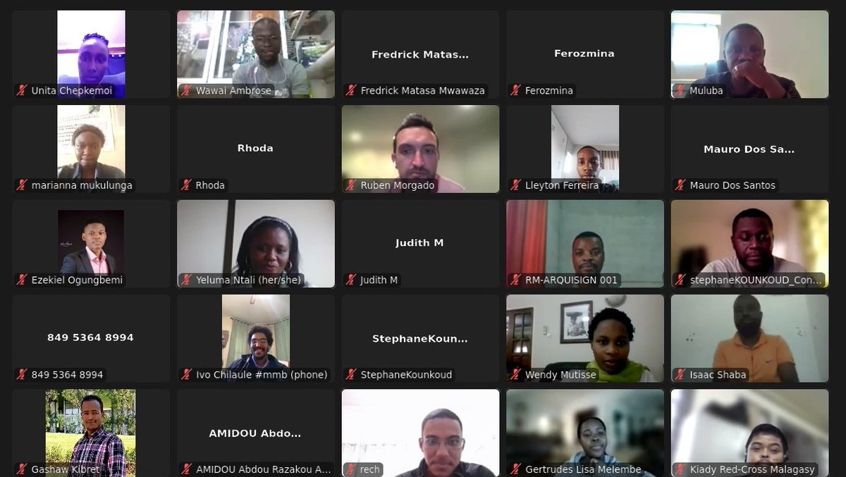 osmafrica's tweet photo. Thank you everyone who joined our Mapathon today to #MapMozambique it was a blast. Obrigado!!! https://t.co/NqXXSHFcP3