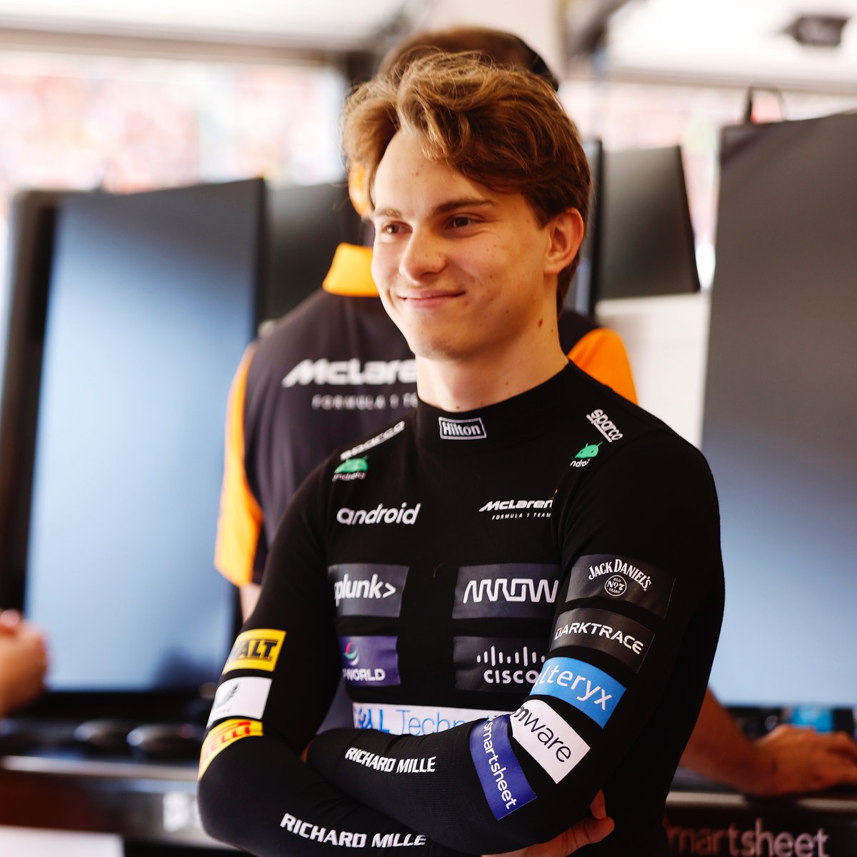 OSCAR PIASTRI. ROOKIE. P4. 

It's just what he does. 😍

#HungarianGP 🇭🇺