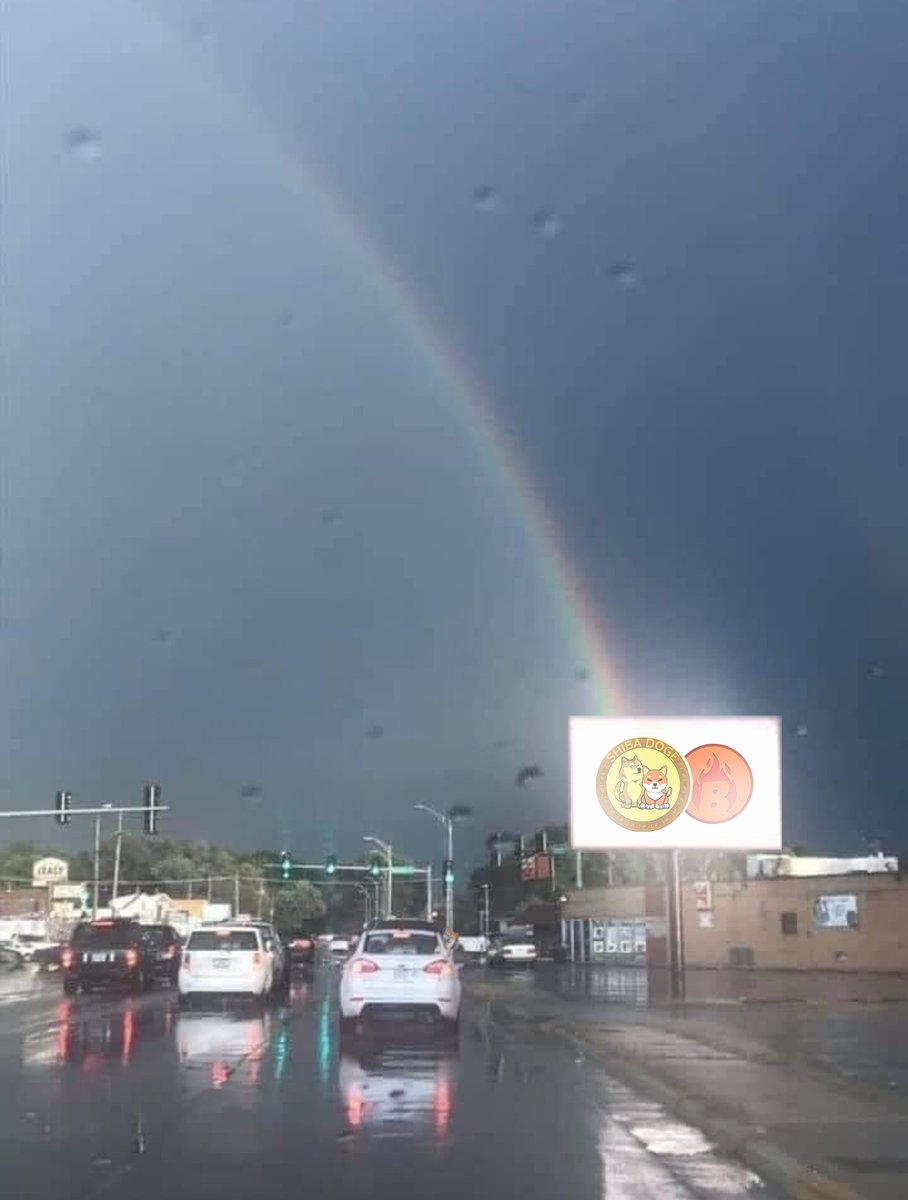 RealShibaDoge's tweet photo. Now you know what is at the end of the #rainbow 🌈

This is a sign... 👀

Missed #Shiba? Missed #Doge?
Don't #ShibaDoge! https://t.co/xZsiEoFmPz