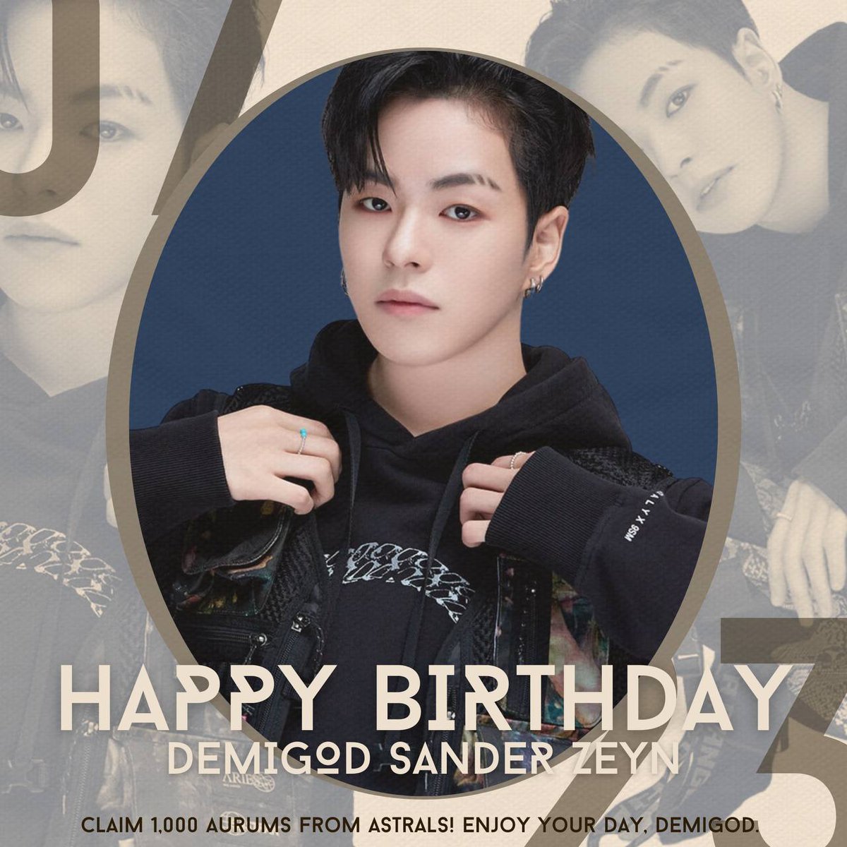 MTBELISRPW's tweet photo. ㅤㅤ

                      ⛰  @01SMDYJH   
  
                       Happiest birthday to
              you. Enjoy your special day!

        ㅤ https://t.co/OXOYoJKv4g