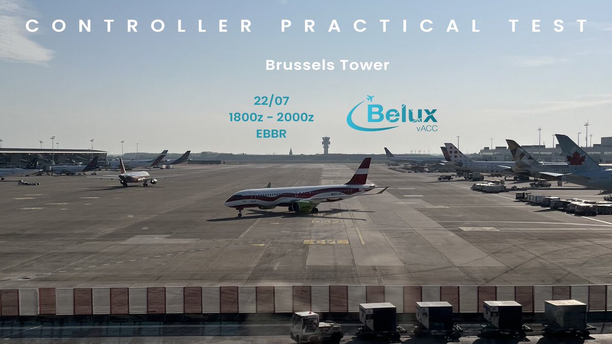 Join us this evening between 18z-20z and help one of our controllers on his EBBR_TWR CPT!