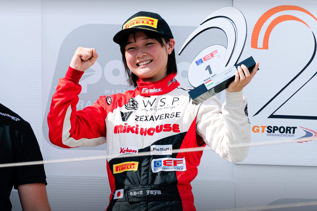 FemalesinMSport's tweet photo. 🏆 Juju Noda WINS Race 1 of Euroformula Open at Paul Ricard in a history-making performance! 🤩 

Massive congratulations, you star ⭐️ 

📸: Juju Noda 

#WomenInMotorsport https://t.co/XLHf0Yru42