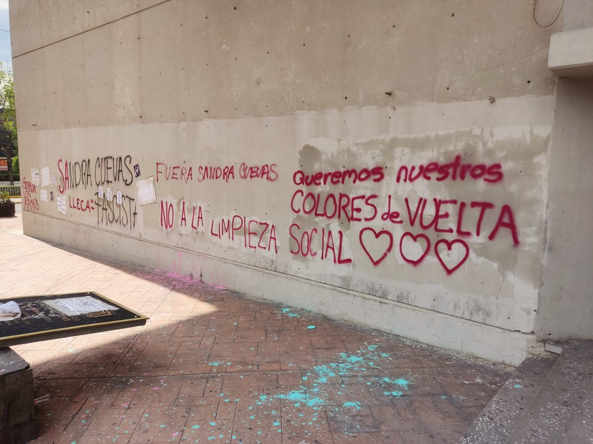 samano_O's tweet photo. Aquí estaremos para recordarle a la @AlcCuauhtemocMx que las personas en situación de calle y trabajadoras sexuales también tienen derechos. https://t.co/ZQjgqURrTG
