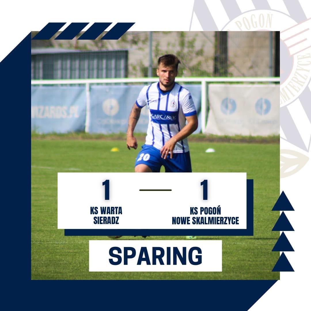 KS_Pogon_NSC's tweet photo. 🔚 Sparing z Wartą Sieradz na remis 🫡 Bramkę w barwach Pogoni strzelił zawodnik testowany ⚽️
—
#WARPOG #sparing https://t.co/E8uO4OEtlp