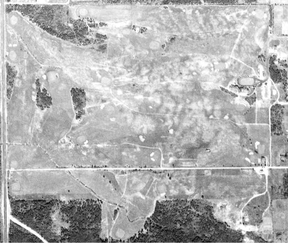 Dinking around on the internet yesterday and found this aerial of Ridgeview from 1938! @28CJohnson