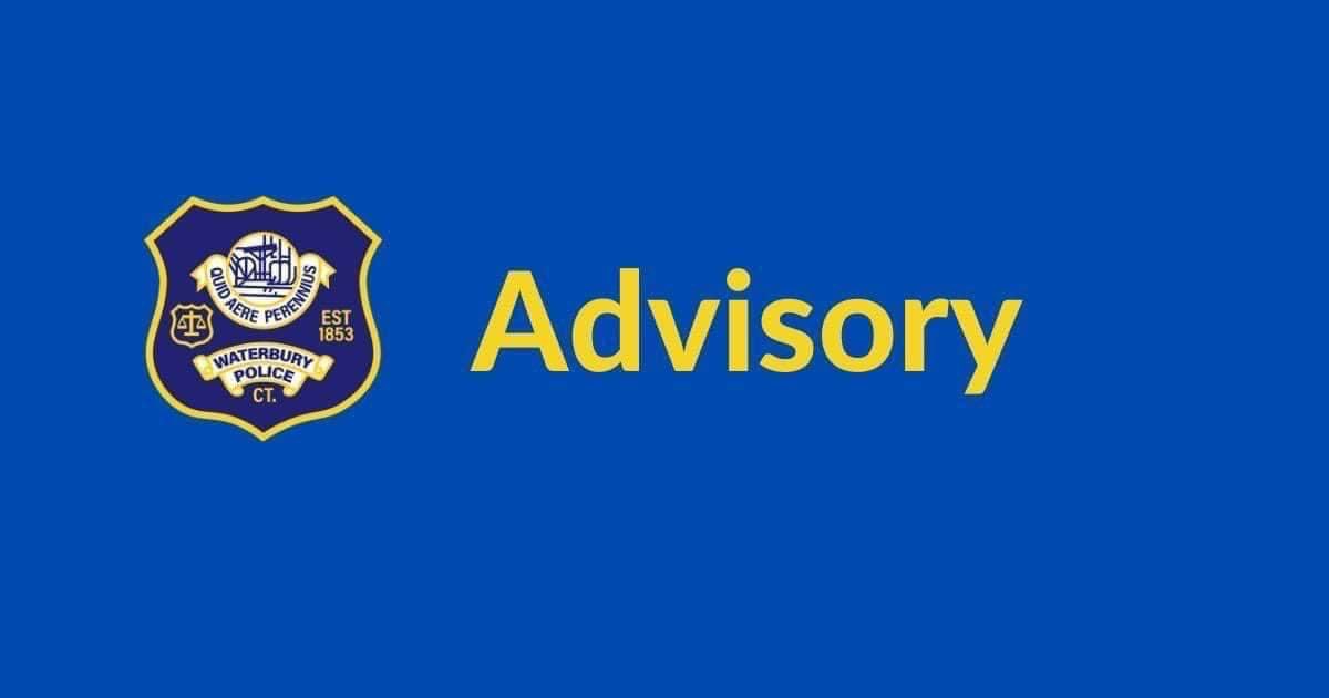 WPD advisory of traffic congestion and limited parking in the area of Washington Park (Sylvan Avenue) for BoriFest event today from 12 PM to 8 PM.