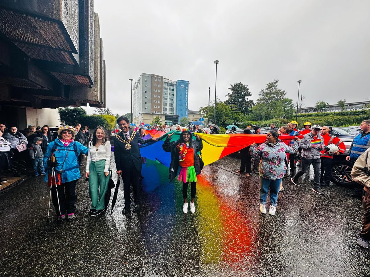 It was an honour to attend Oldham pride today and say a few words, thank you to everyone who put this amazing event together