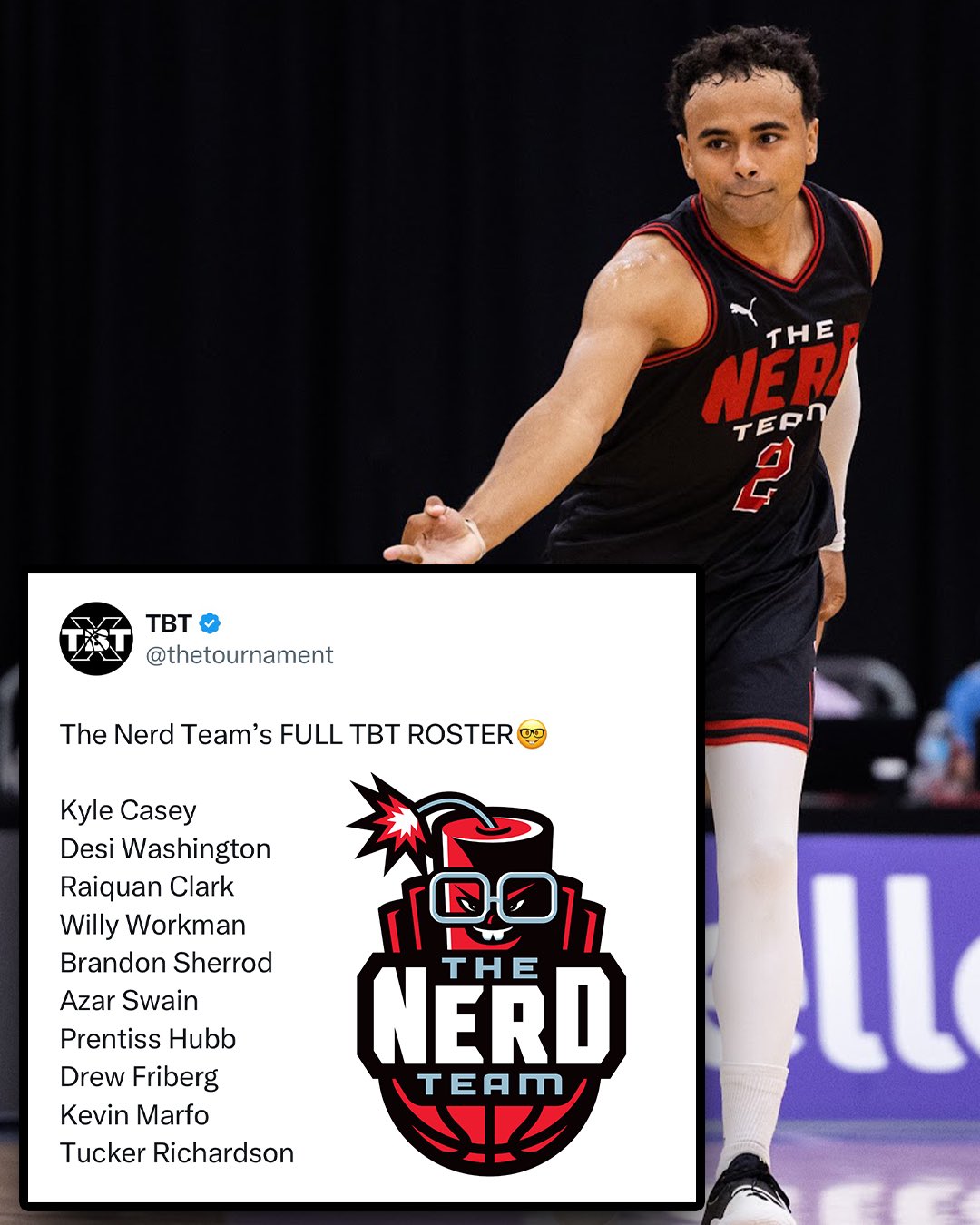 TBT on Twitter "The Nerd Team’s FULL TBT ROSTER🤓 https//t.co