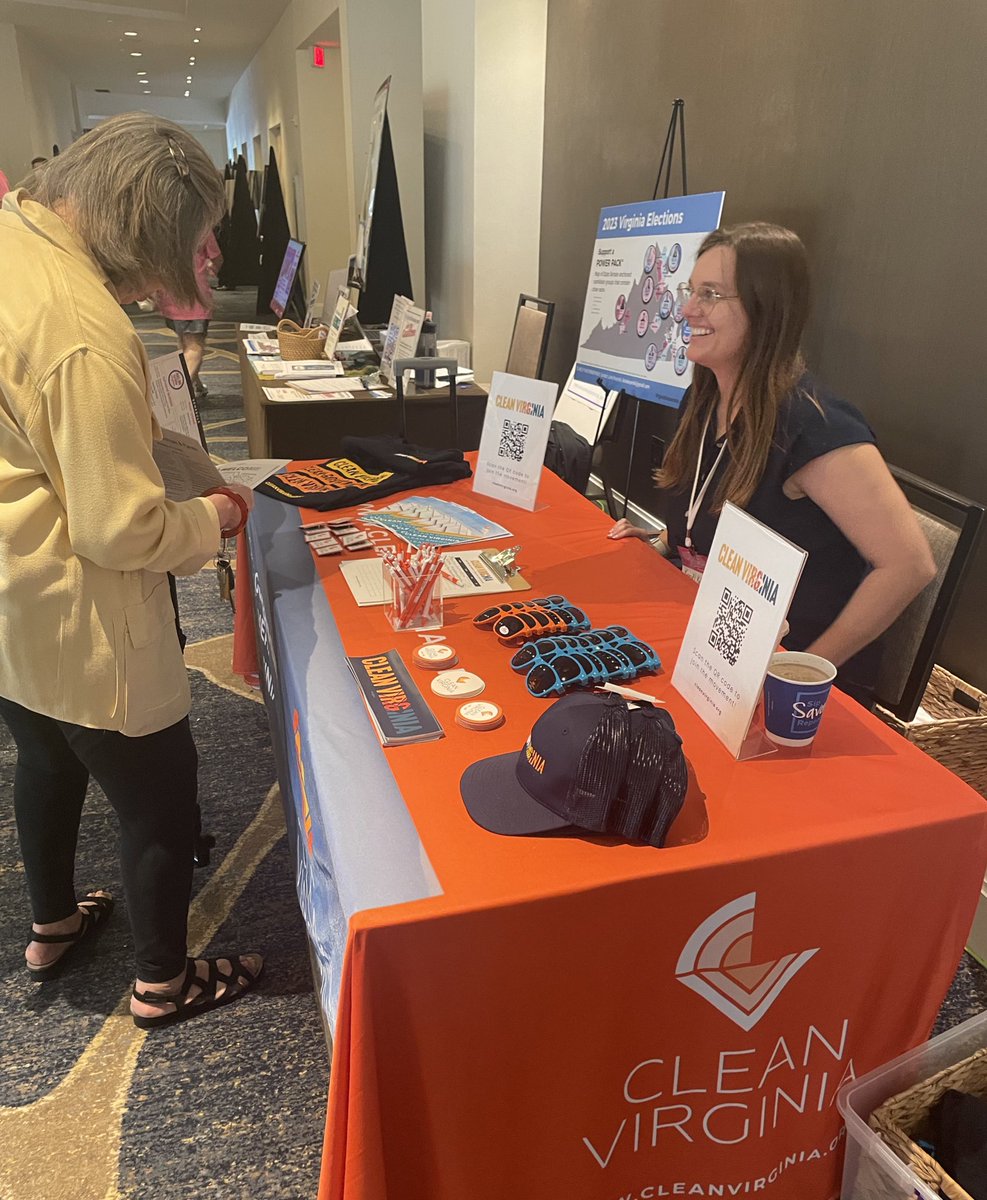 clean_virginia's tweet photo. So excited to sponsor the 2023 @NetworkVirginia Women’s Summit! There’s no better place for activists to get together and connect around the issues that matter to Virginians. https://t.co/nWUrDObdyt