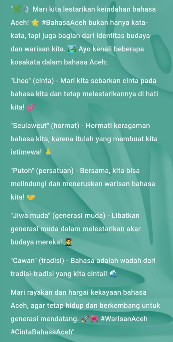 Okeem_'s tweet photo. #akucintaaceh #latsarangkatanVII #PUSLATBANGKHAN https://t.co/PEEWx9eklG