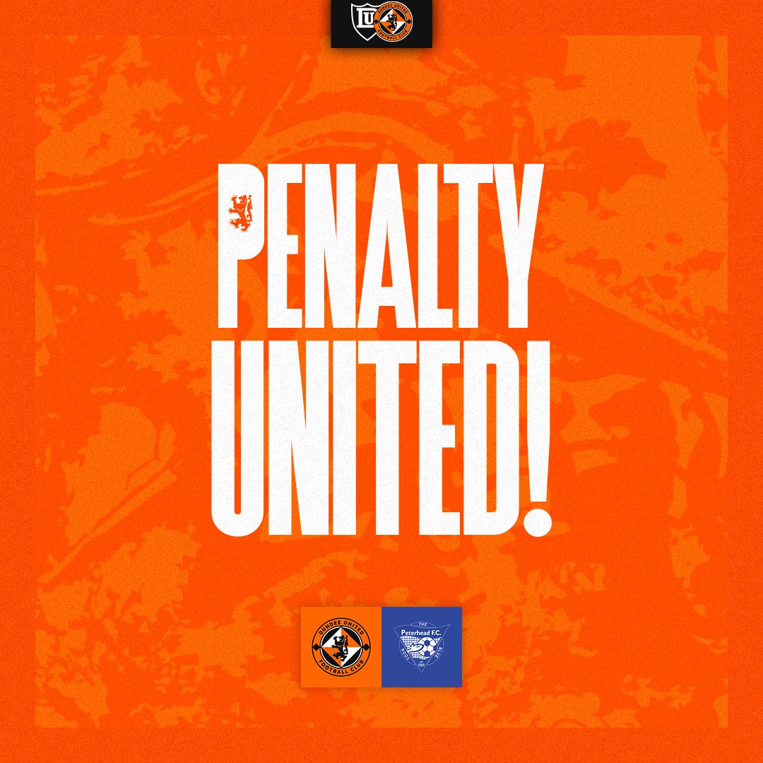 dundeeunitedfc's tweet photo. 75’ | Graham goes down in the area and we have a spot-kick!
🍊 1️⃣-0️⃣ 🔵 | #UTDPET | #DUFC https://t.co/pQAObdIRUU
