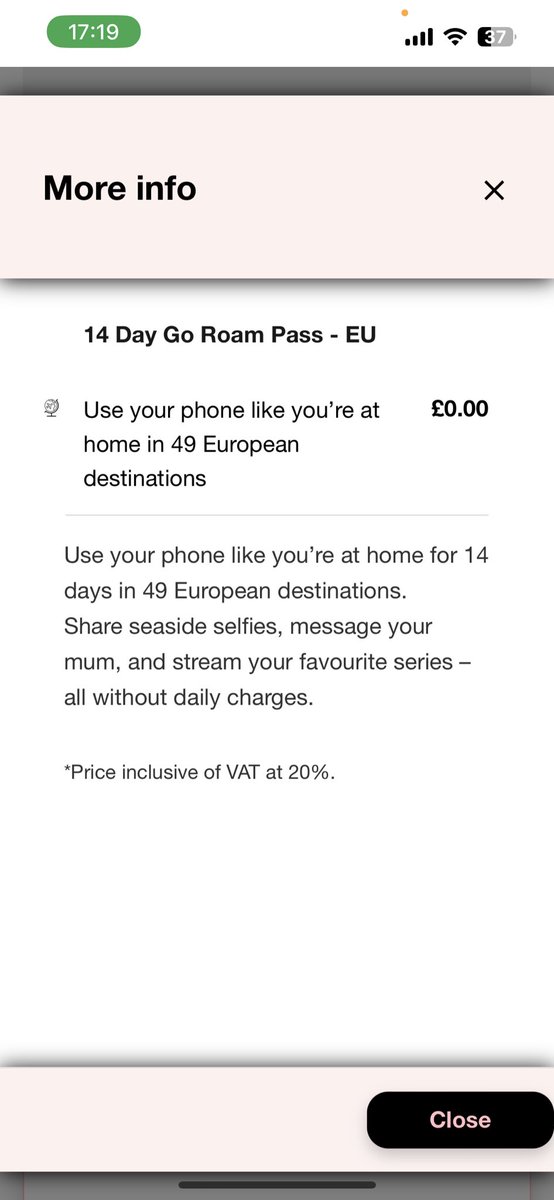 mmc_life's tweet photo. Travelling to Spain with the 3 network from the UK 😞 I’ve used my 12gb they tell me. My phone says I’ve used 3.1gb since we landed here in spain.  Buy a add on through the app. 14 days unlimited data. Started to work again then stopped. Telling me I used my £70 credit cap. 🤨 https://t.co/94h7Tv0e5F
