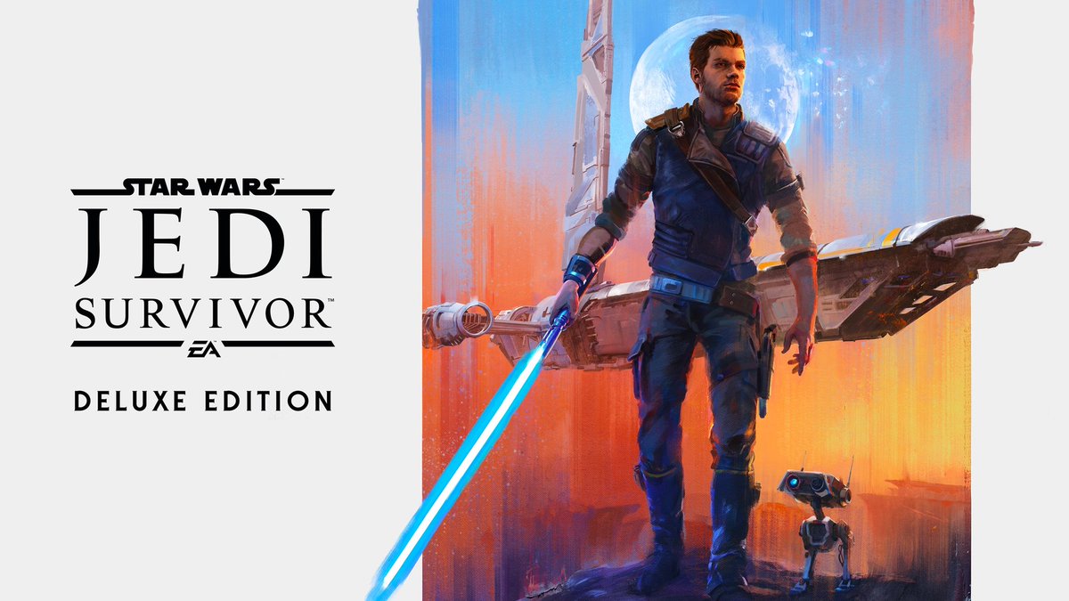 thumbwarsluke's tweet photo. 🚨GAME GIVEAWAY🚨

In celebration of me going to #Gamescom as press, I want to give you something! Simply RETWEET, LIKE and FOLLOW (and comment #PS5, #Steam  or #Xbox)for a chance to win a deluxe edition copy of #StarWarsJediSurvivor! Read: https://t.co/dcoaIgj66a https://t.co/dcbddSosgw