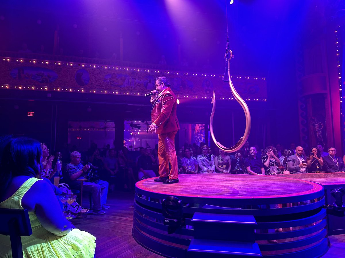 johnnykats's tweet photo. “The Hook” premiere. The best — and only — in its class in #AtlanticCity @Spiegelworld @CaesarsAC @reviewjournal #Vegas https://t.co/YQnH24zqnc