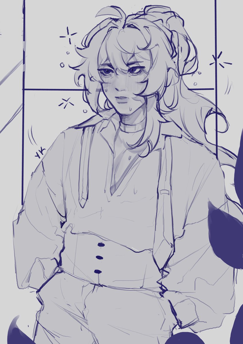 a year gap diluc art (wip) ^^
will post finished one along with my old art 

#diluc #fanart #GenshinImpact #原神

dronk deeluc lolz