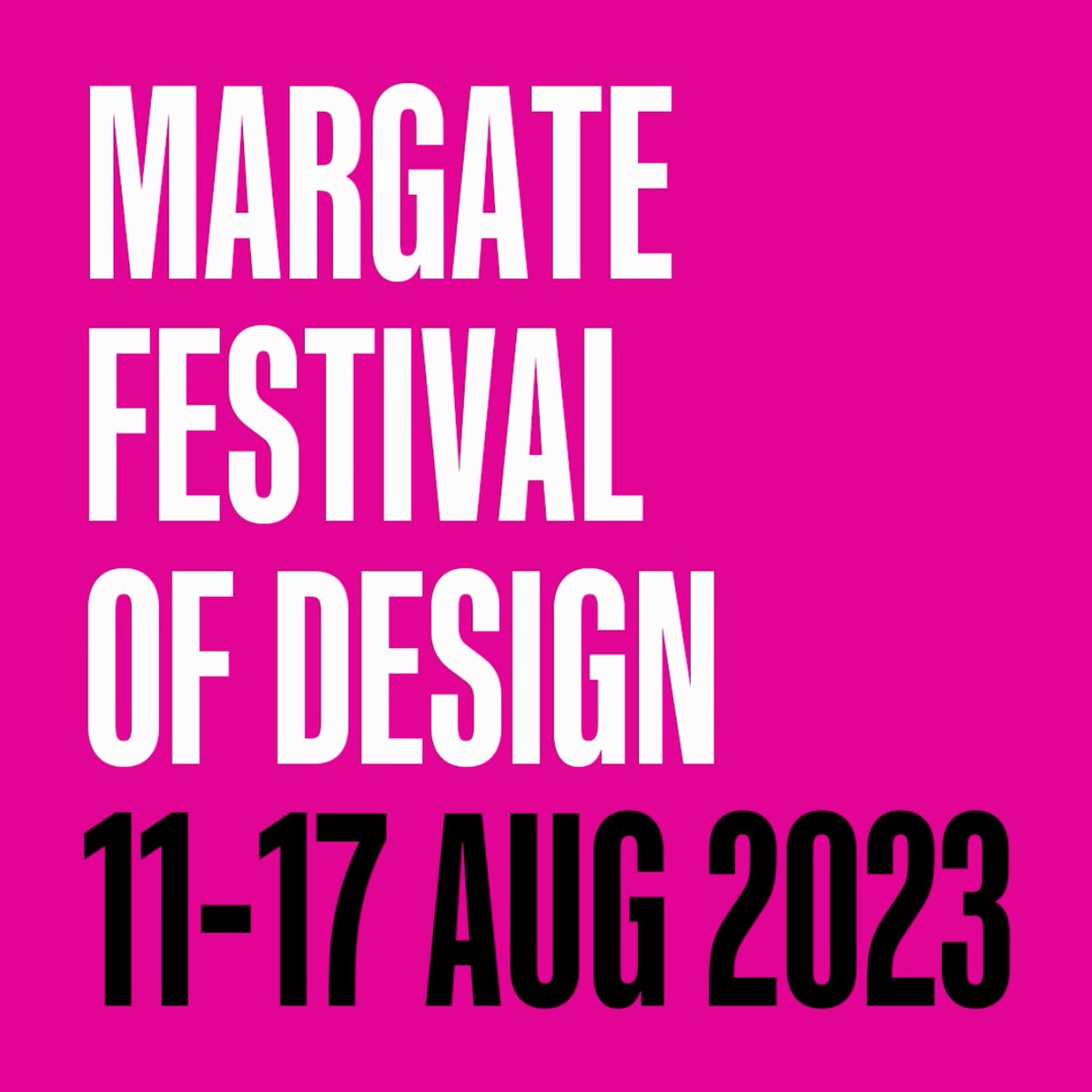 Have you got your tickets for the Margate Festival of Design? Head over to margatefestivalofdesign.com or @margatefestivalofdesign to see what's on and how to book! #MargateDesignFest #DesignInMargate #FestivalOfDesign #MargateCreatives