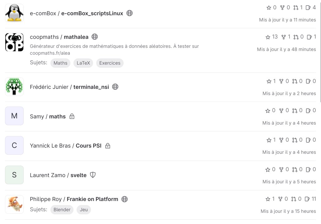framaka's tweet image. L'activité de la forge des communs numériques éducatifs en ce samedi 22 juillet à 17:39 !
forge.aeif.fr/framaka/que-la…