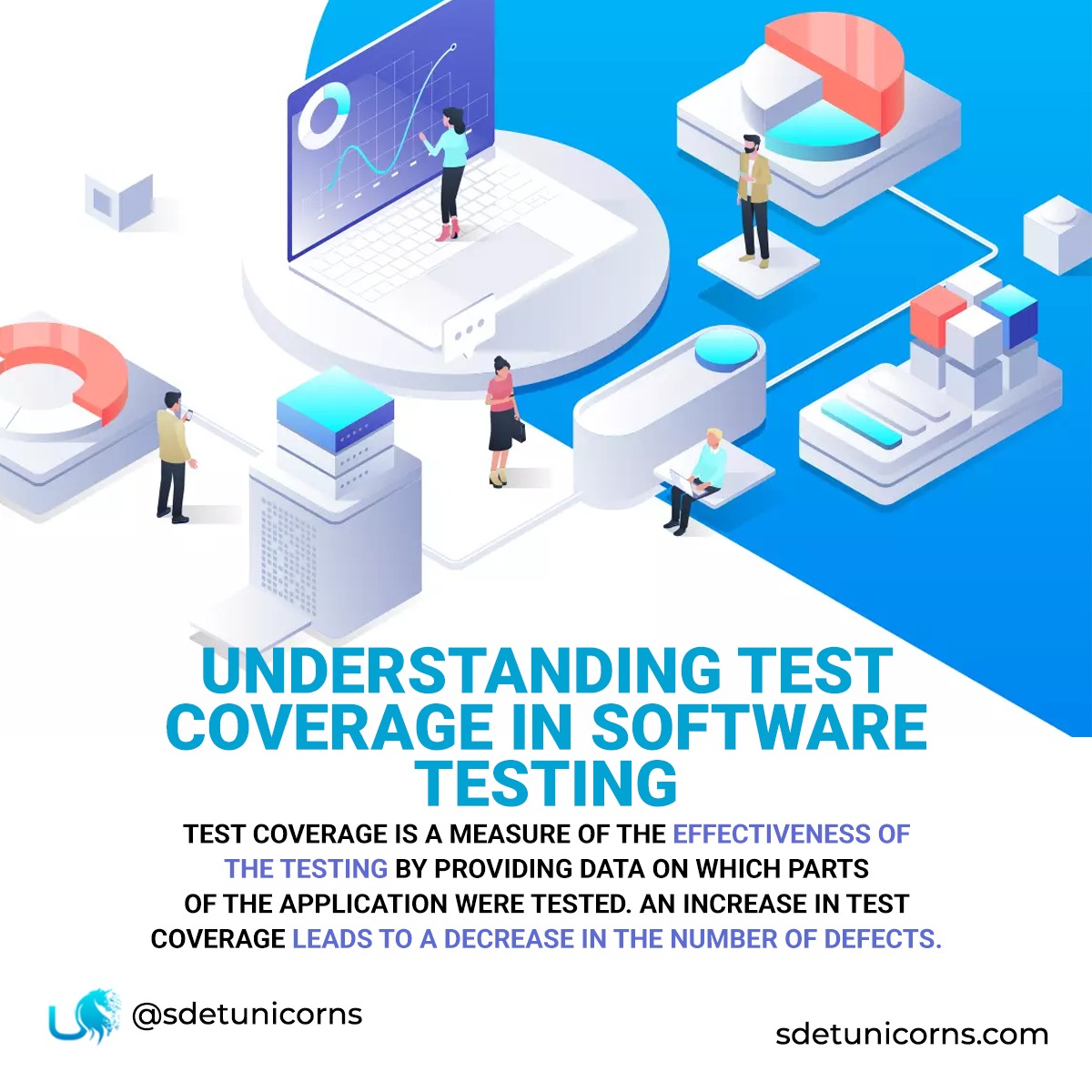 sdetunicorns's tweet image. Boosting test coverage is like shining a light on every corner of your application. It's a measure of testing effectiveness that helps ensure no stone is left unturned. Remember, the more we cover, the fewer defects we encounter!
#TestCoverage #SoftwareTesting #QualityAssurance
