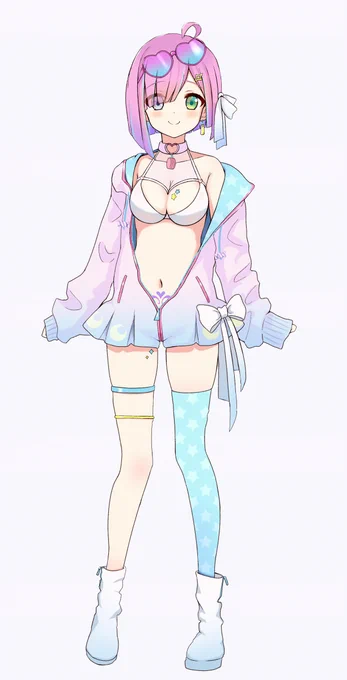 ゆめかわせくしーあだると姫様 脱いだらきっとたぶん水着 #姫森ルーナ新衣装予想