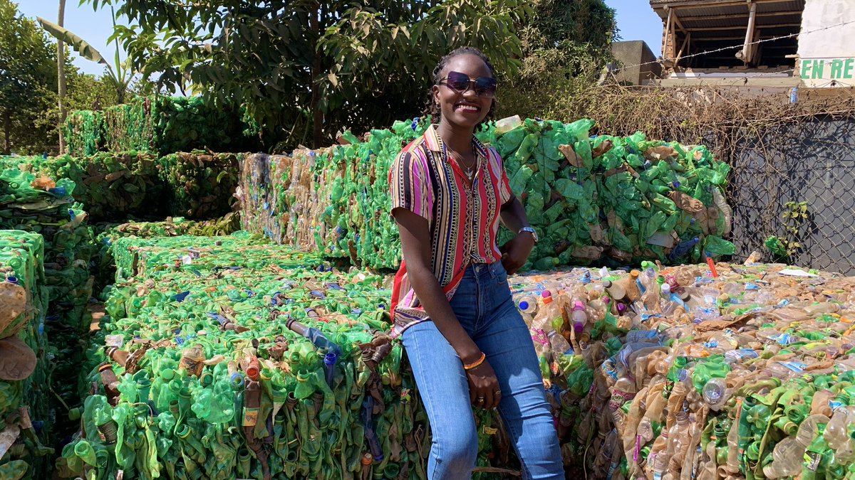 Visited @EcoBrixs today, an incredible plastic recycling center

 Seeing the stacks of bales made me realize the impact of our plastic consumption

Let's take a stand and #SayNoToPlastics

 Small changes can lead to a greener future. Let's protect our beautiful planet together