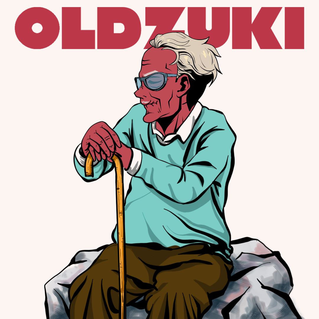 Part of growing old is 💨 👴
- Keeping the same set of old friends
- Holding a strong belief in your community
- Surviving &amp; thriving together

OldZuki is born with those same ethos in mind.

That no matter the FUD, the chaos, or the floor - we stick together!

#ZukiForever #NFTs
