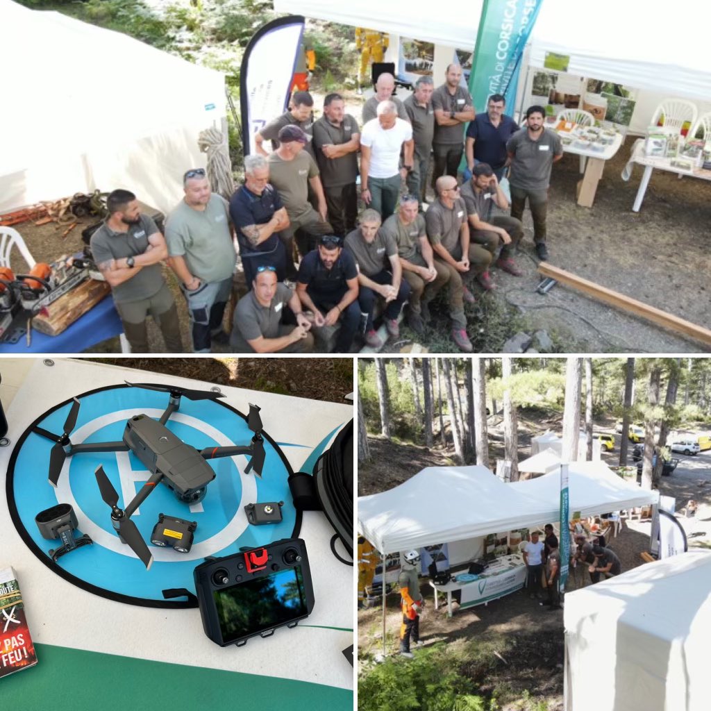 guidini_bruno's tweet image. Festa di u Legnu e di a Furesta #Vezzani # Noceta
Présence de la Direction de la Forêt et prévention des Incendies avec #Forsap @IsulaCorsica #Cellule Patrouille Forsap, Cellule Drone, Cellule Commando Grimpeur élagueur, Cellule Pionnier et Logistique #Syviculteur