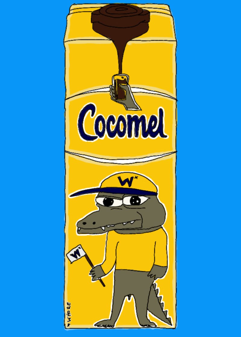br1dge_eth's tweet photo. Right after @TheMontiCrypto told me about @COCOMEMECOIN, I had a picture in my mind. 

I then took my iPad and started to translate it into a drawing. I'm relatively happy with the result. You can almost taste it. Click full screen to enjoy coco peepee 😏 https://t.co/7IK4x55zwa