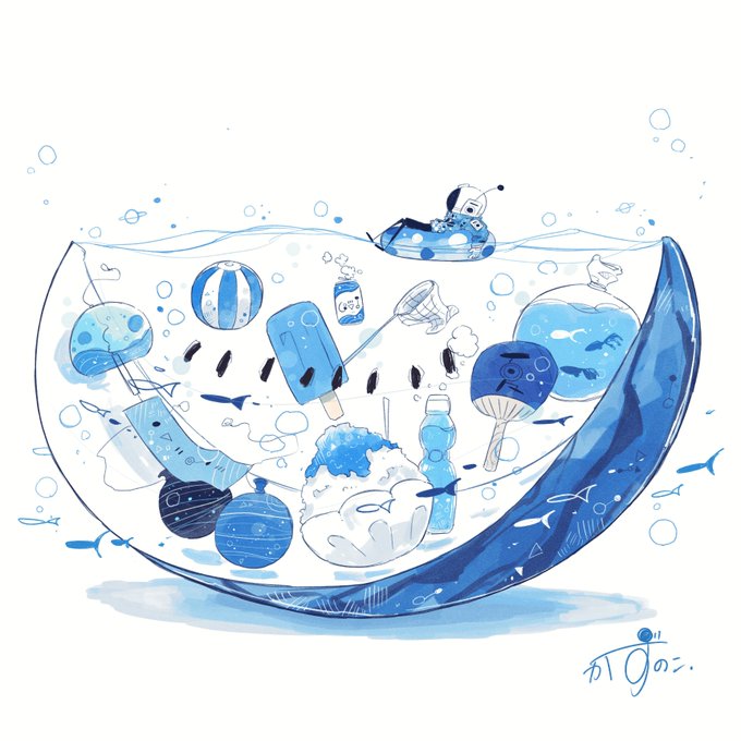 「かき氷」のTwitter画像/イラスト(人気順｜RT&Fav:50)
