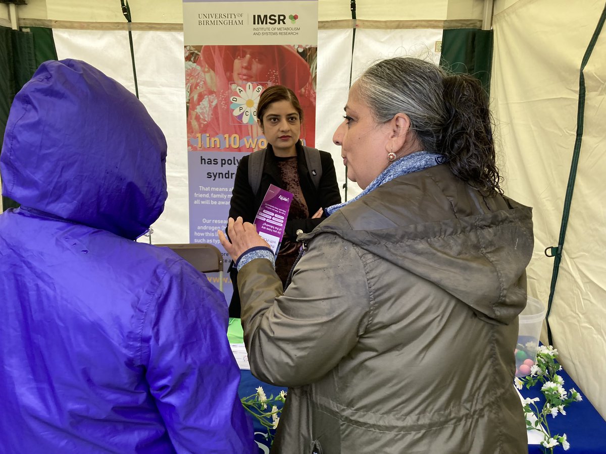 Caroline Gillett (@cdtgillett) on Twitter photo Thanks also to Fatima for joining us on our Womenβs Health Research stall this afternoon! Weβve met Sandwell councillors & lots of other interesting women! <a href="/DHLNetwork/">Dame Hilda Lloyd Network</a> <a href="/DaisyPcos/">DAISy-PCOS</a> @IMSR_UoB! Thanks also to Fatima for joining us on our Womenβs Health Research stall this afternoon! Weβve met Sandwell councillors & lots of other interesting women! <a href="/DHLNetwork/">Dame Hilda Lloyd Network</a> <a href="/DaisyPcos/">DAISy-PCOS</a> @IMSR_UoB!