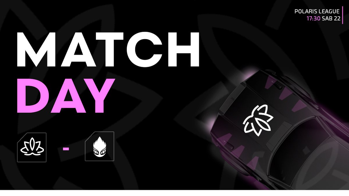 #MatchDay 

Hoy jugamos la Jornada 6 de la <a href="/PolarisLeague/">Polaris League</a> ! Nada más que la penúltima jornada donde se puede decidir el campeonato. 

🆚 <a href="/Lyptic_Blood/">Blood Team</a>
⏰ 17:30 

Suerte a los 2 equipos. A darlo todo! 📷💪