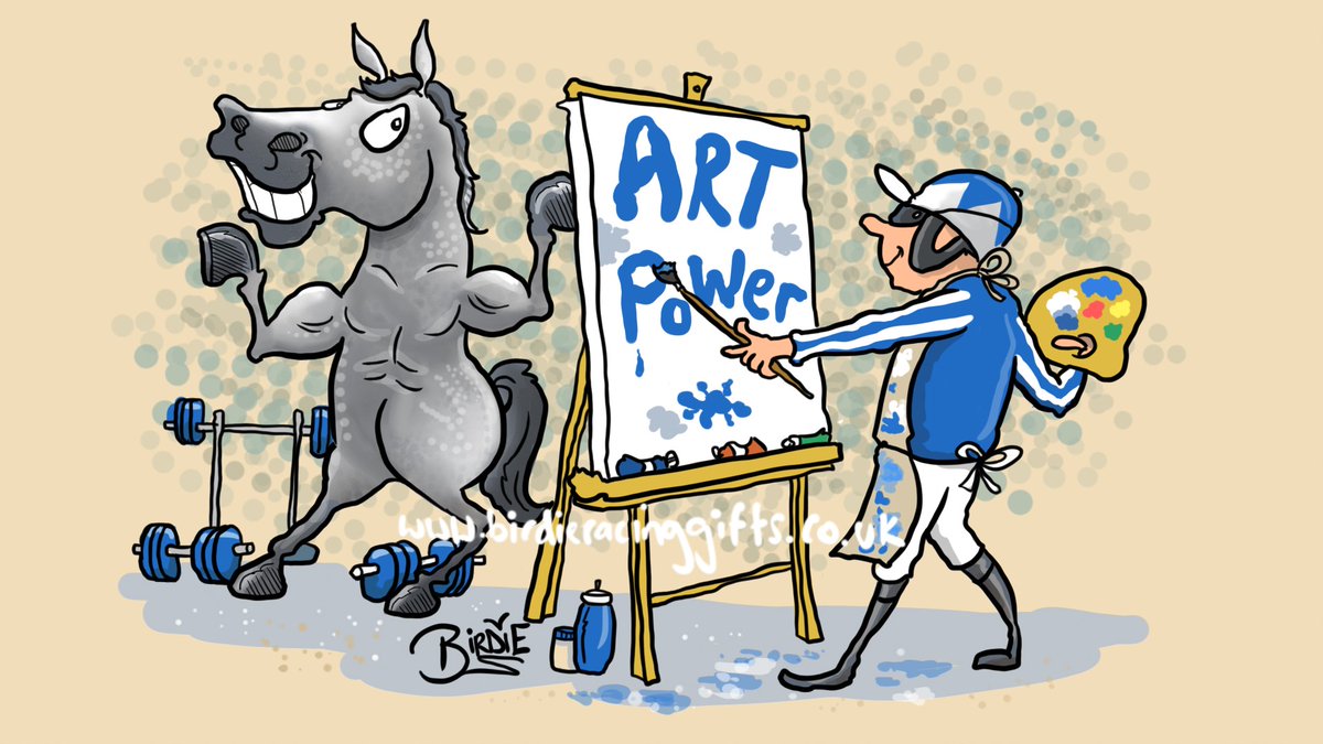 Love watching @dallan555 at work! Congratulations to all the @EasterbyTim team & the connections of #ArtPower after storming home at The @curraghrace