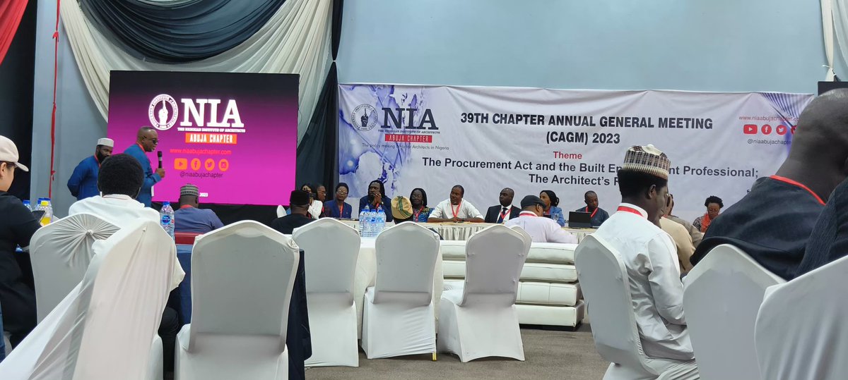 ArchitectsNG's tweet photo. NIAABC Business meeting https://t.co/beSdcuORhj