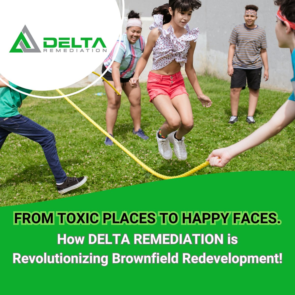 Cleaning up polluted sites not only boosts the economy but also reduces health risks and creates green spaces. Let's unite for a greener, healthier Earth! 🌍🌿 #OurHealthOurEarth #Remediation #Sustainability