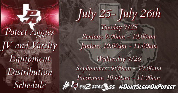 Poteet Aggies Athletics tweet media