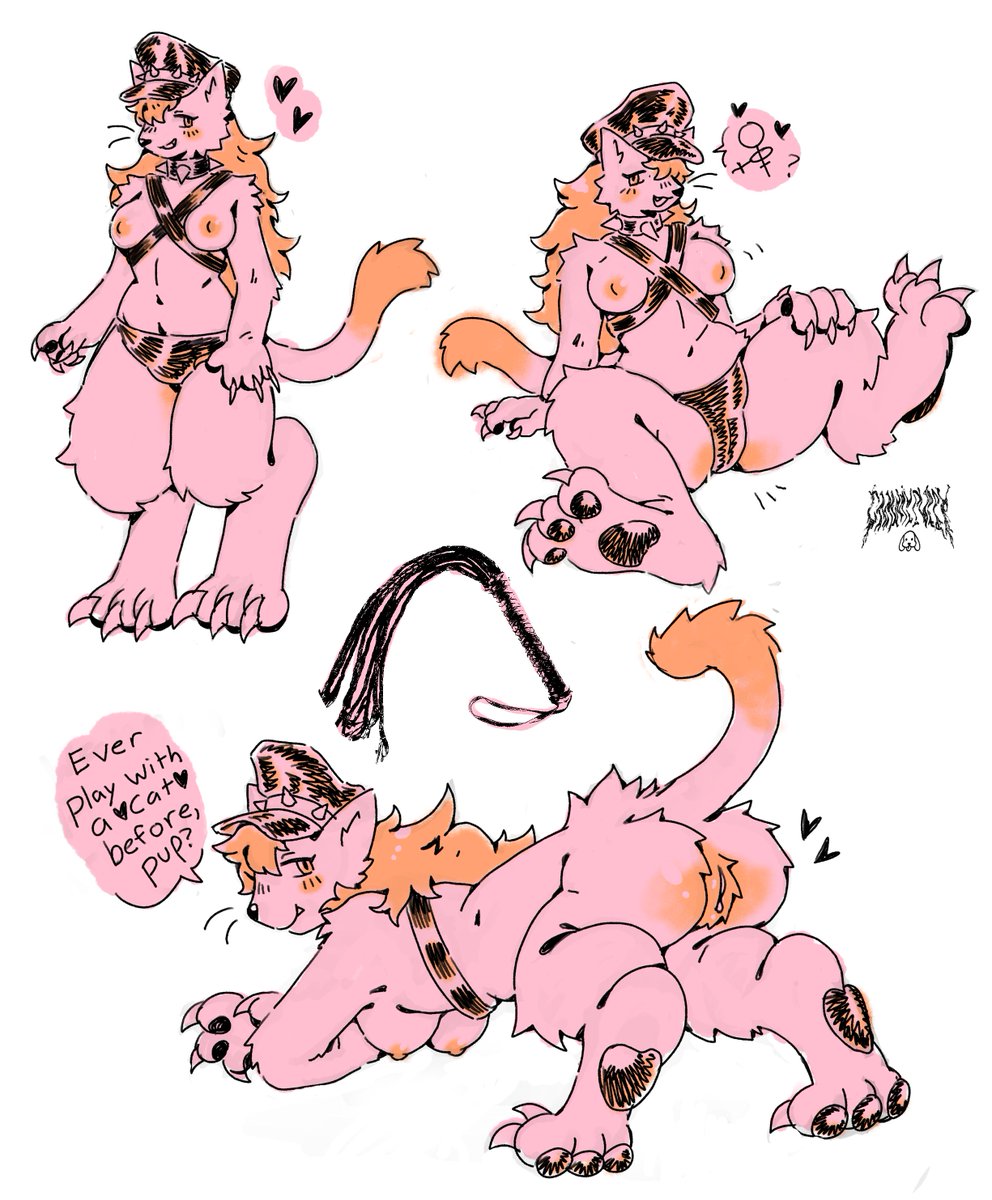 hot dyke leather mommy doodles