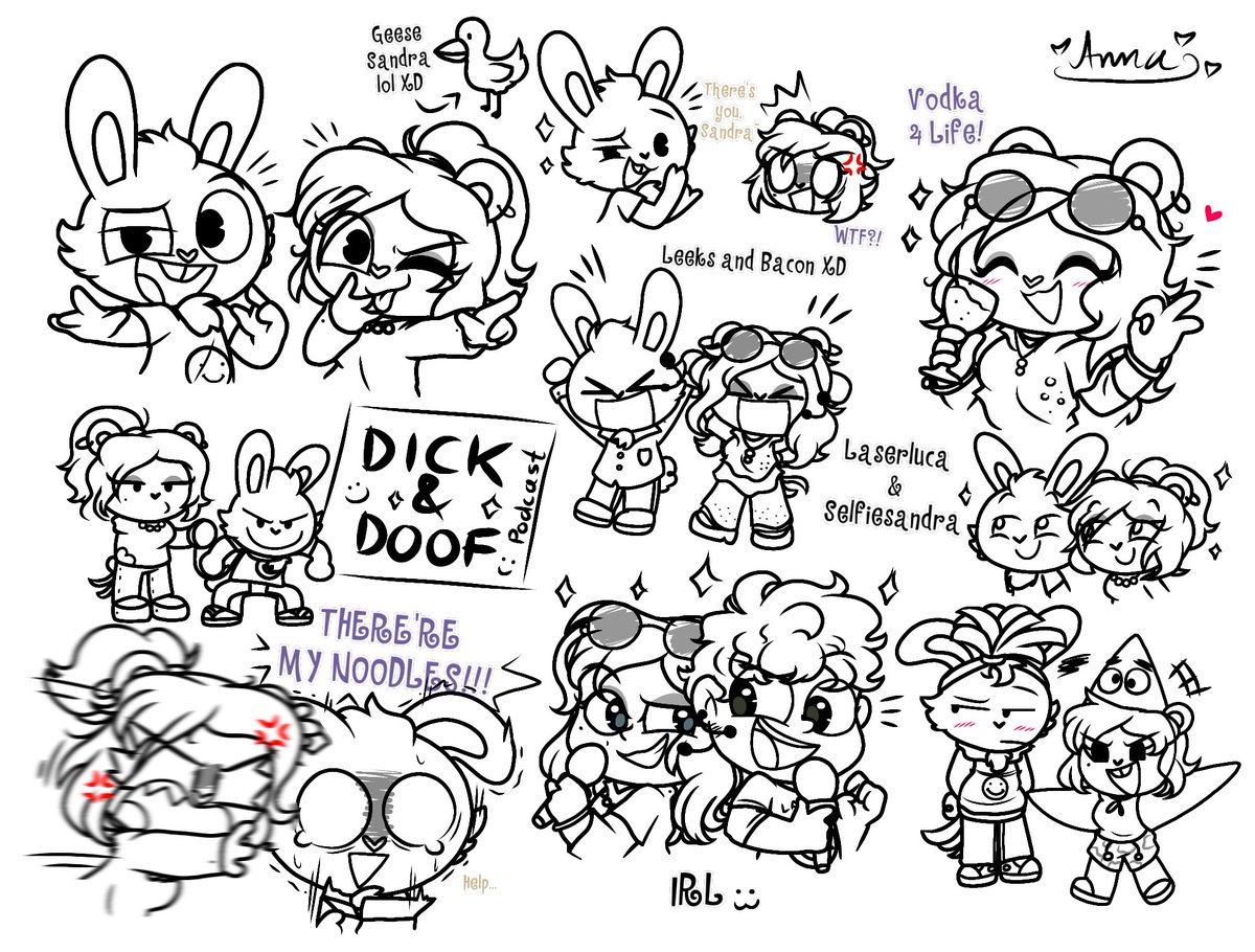 angelika_leyva's tweet photo. Luca &amp; Sandra Sketches XD🤣😉✨(check out they Podcast of Spotify:3 :https://t.co/dBzj2Pdefy) ✨🤣😎✌️👏🎧🎙️🎥🎬🇩🇪😁💓 https://t.co/5YEpxRIvg1