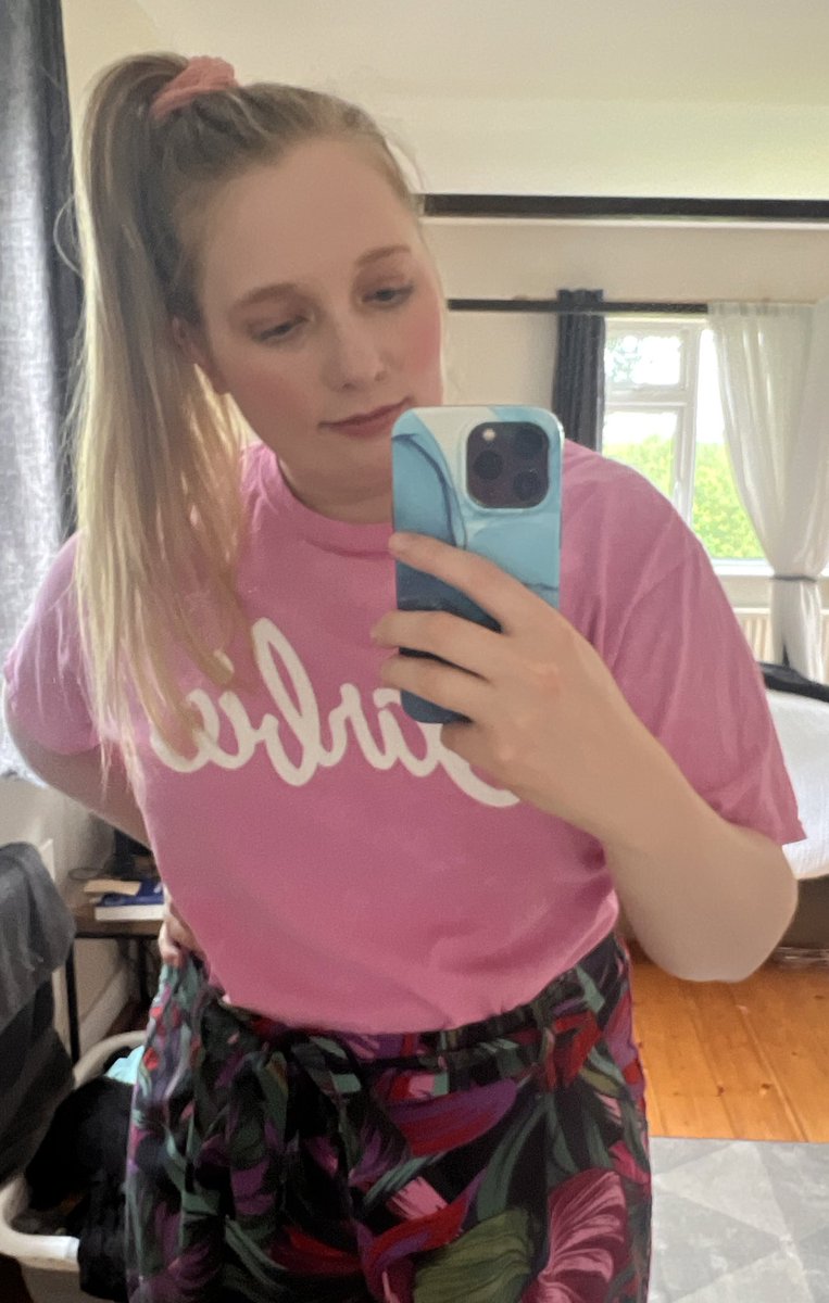kcoulter95's tweet photo. My long blonde hair was meant for this moment #barbiefit #BarbieMovie
Not pictured: @NIDeveloper as “Biker Ken” https://t.co/341zGNbTwc