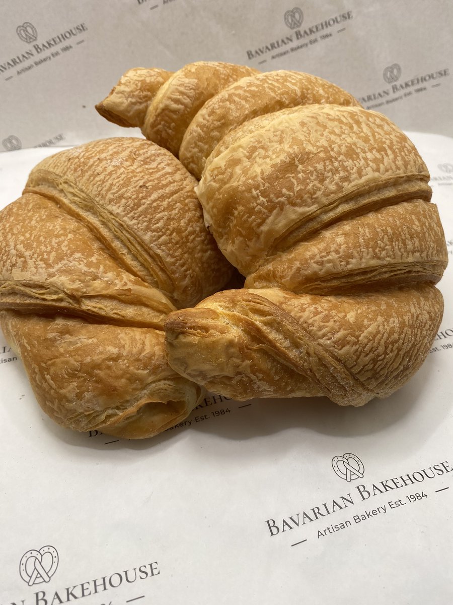 Looking for a weekend breakfast idea? Remember our handmade #artisan #croissants are perfect #mustbebavarian #awardwinning #glasgow #glasgowfood #supportlocal  #eatglasgow #glasgowbaker #lanarkshirelarder #localbusiness #vegan #wholesalebakery #scottishbaker #scottish