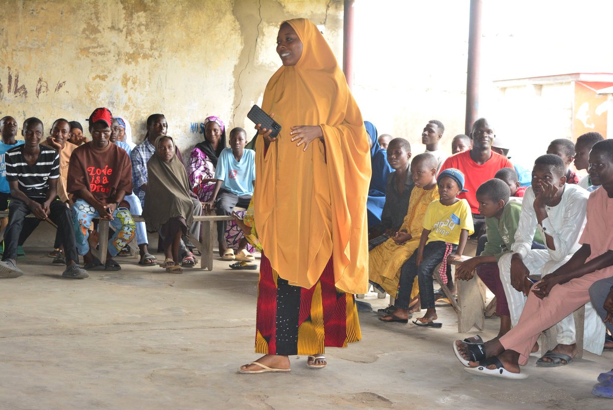 The Clinic- Community Collaboration. 
Today, WACHEF in collaboration with LACA and support from PATA-SFH conducted a one day awareness creation for Adolescents and Young Persons age 15-24 on Sexual Reproductive Health &amp; Viral Hepatitis at Unguwan Fada Community of Jalingo, TRS.