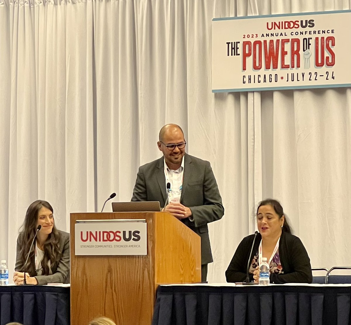 lilliandgray's tweet photo. @AVANCEinc CEO @TeresaGranillo and @AVANCEinc parent Melanie Monroe join the discussion during @WeAreUnidosUS Conference’s first panel introducing the Latino Infant Initiative Policy! https://t.co/qc6ax6NL71