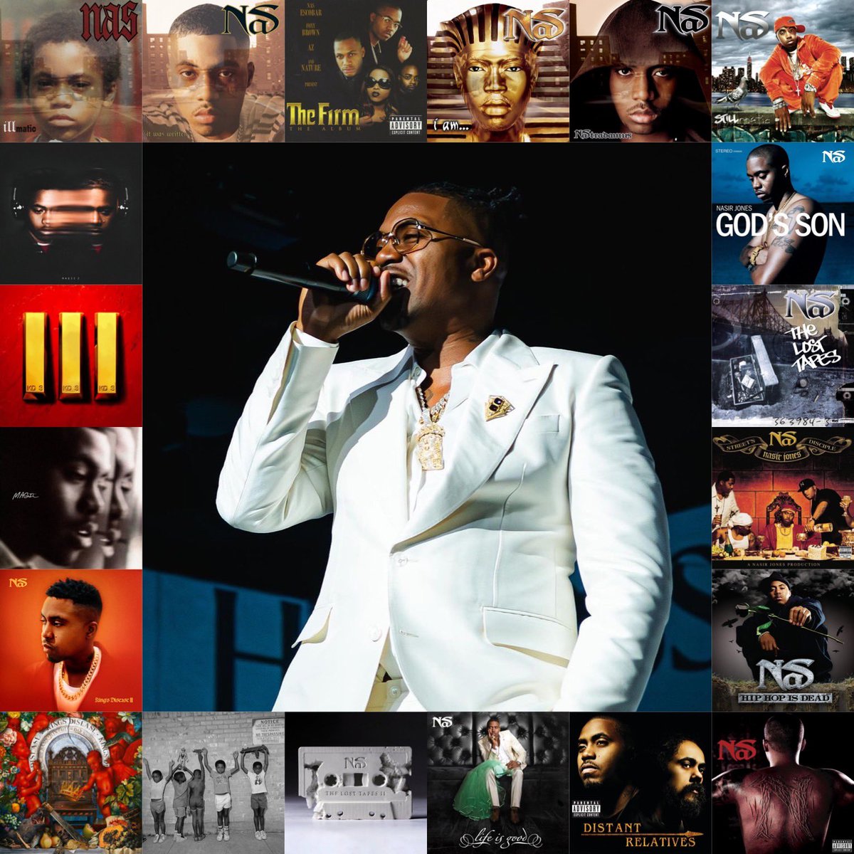 Nas has put together a great catalog of music over his illustrious career.