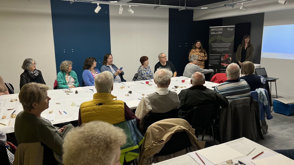 ruchitashaikh's tweet photo. Honoured to welcome Osnabruck residents @ArtcoreGallery7 #Derby Celebrating our commitment to #Diversity &amp; partnership working @Artcore_UK with Derby’s twinned city of #Osnabruck, Germany. 
Cultural exchange acts as catalyst for inspiring artistic expression &amp; innovative ideas. https://t.co/HERrFBtg1C