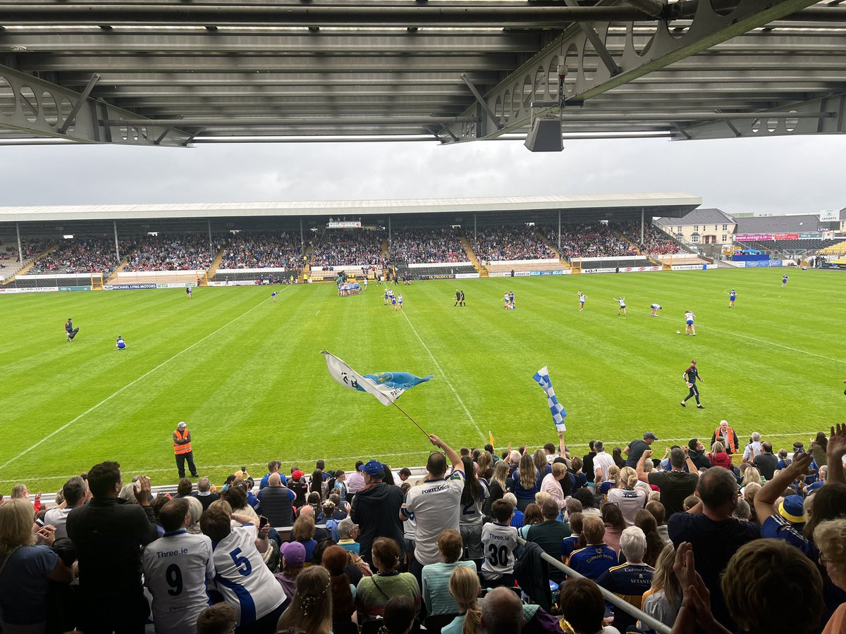 Kate Kelly (@katekelly05) on Twitter photo Brilliant scenes in Nowlan park - congrats to <a href="/deisecamogie/">Waterford Camogie</a>, hard luck to <a href="/camogietipp/">Tipperary Camogie</a> … the excitement is real.. ☺️
Looking forward to joining <a href="/pauriclodge/">Pauric Lodge</a> for the <a href="/CorkCamogie/">OfficialCorkCamogie</a> & <a href="/GalwayCamogie96/">Official Galway Camogie</a> on <a href="/RTERadio1/">RTÉ Radio 1</a>
<a href="/OfficialCamogie/">The Camogie Association</a> #camogie 🍀 Brilliant scenes in Nowlan park - congrats to <a href="/deisecamogie/">Waterford Camogie</a>, hard luck to <a href="/camogietipp/">Tipperary Camogie</a> … the excitement is real.. ☺️
Looking forward to joining <a href="/pauriclodge/">Pauric Lodge</a> for the <a href="/CorkCamogie/">OfficialCorkCamogie</a> & <a href="/GalwayCamogie96/">Official Galway Camogie</a> on <a href="/RTERadio1/">RTÉ Radio 1</a>
<a href="/OfficialCamogie/">The Camogie Association</a> #camogie 🍀