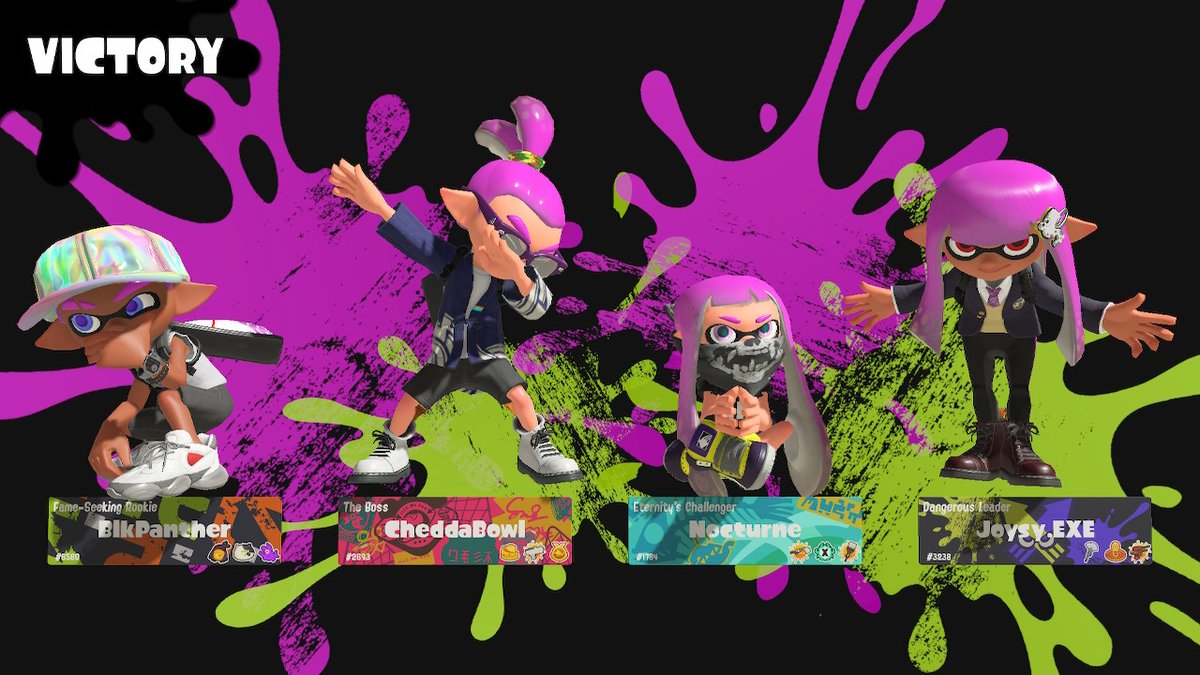 joysy_castillo's tweet photo. GGs @Skull_Nocturne #Splatoon3 #NintendoSwitch https://t.co/cEPJnYwuJm