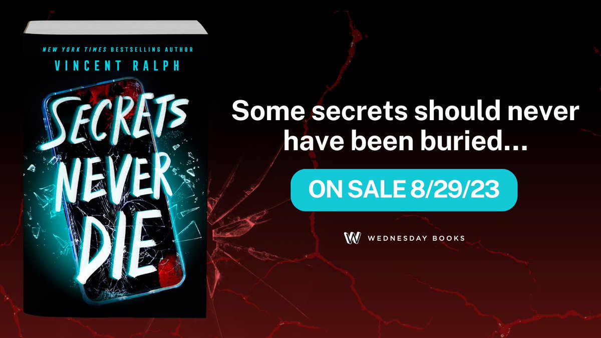 Netflix's FEAR STREET trilogy meets I KNOW WHAT YOU DID LAST SUMMER in @VincentRalph1's latest gritty thriller, SECRETS NEVER DIE! 📱 Pre-order your copy: bit.ly/SECRETSNEVERDIE