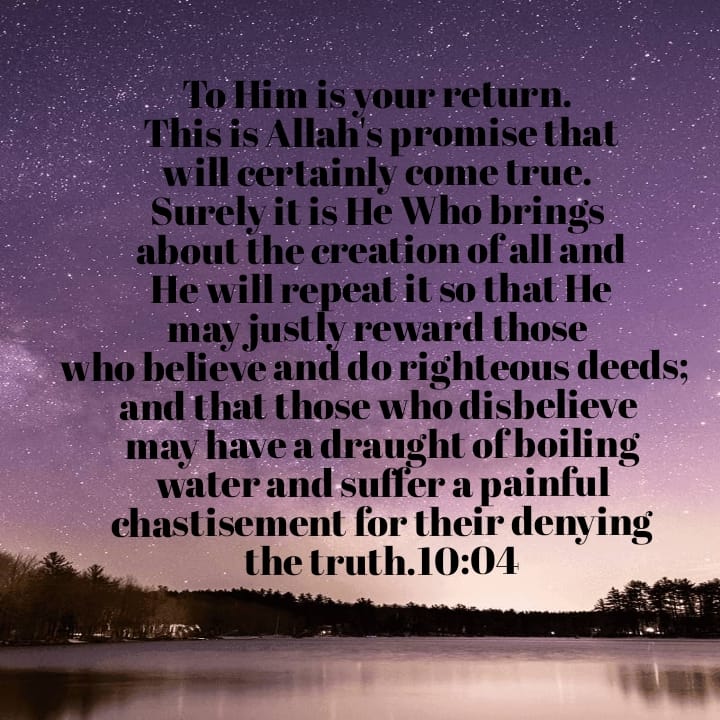 Elsa_hon_yar's tweet photo. To Him is your return. This is ALLAH's promise that will certainly come true..#จัดตั้งรัฐบาล #famemma #TheyClonedTyrone #GOAT𓃵 https://t.co/ulwoEYCWzf