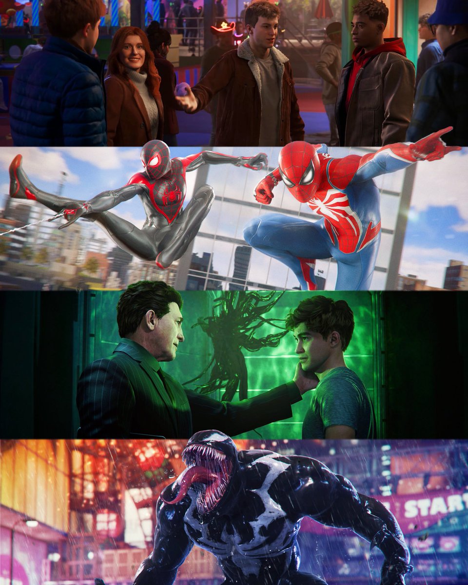 RT @SpideyVigilante: 90 days till Marvel’s Spider-Man 2 releases! #SpiderMan2PS5 https://t.co/Ir2jv5WFpm