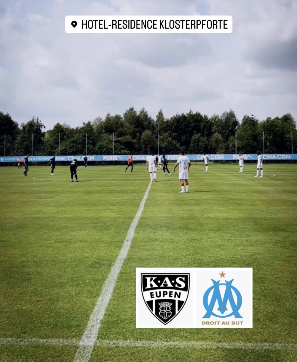 AlexanderKiene's tweet image. Internationales Testspiel in der Klosterpforte in Marienfeld: Der französische Spitzenclub Olympique Marseille ist im Trainingslager in Deutschland. Heute war ich beim französisch-belgischen Testduell zwischen Marseille und der KAS Eupen!
#KASEupen #OM #Klosterpforte